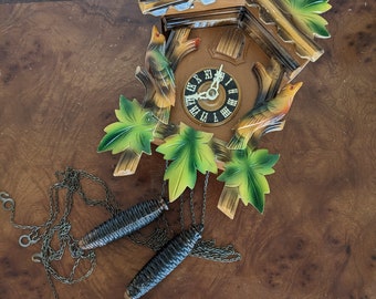 Beautiful Vintage German Cuckoo Clock