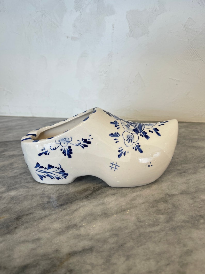 Holland Delft Shoe Planter image 2