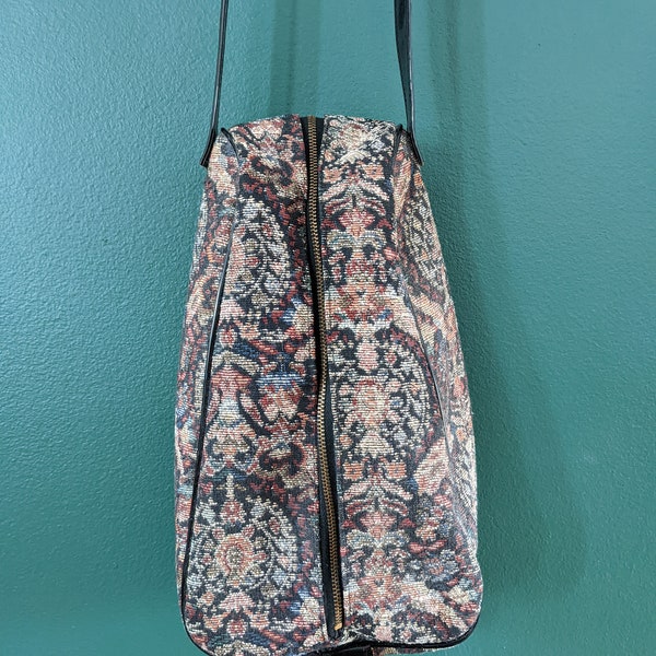 Vintage Carpet Bag Etsy