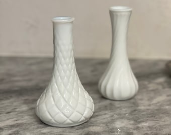 Milk Glass Vases