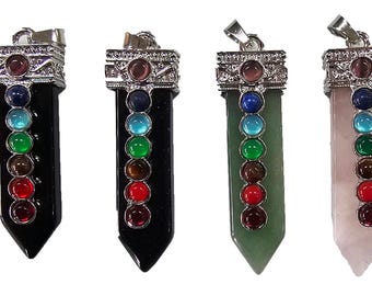 Colgantes de piedras preciosas: curación de chakras