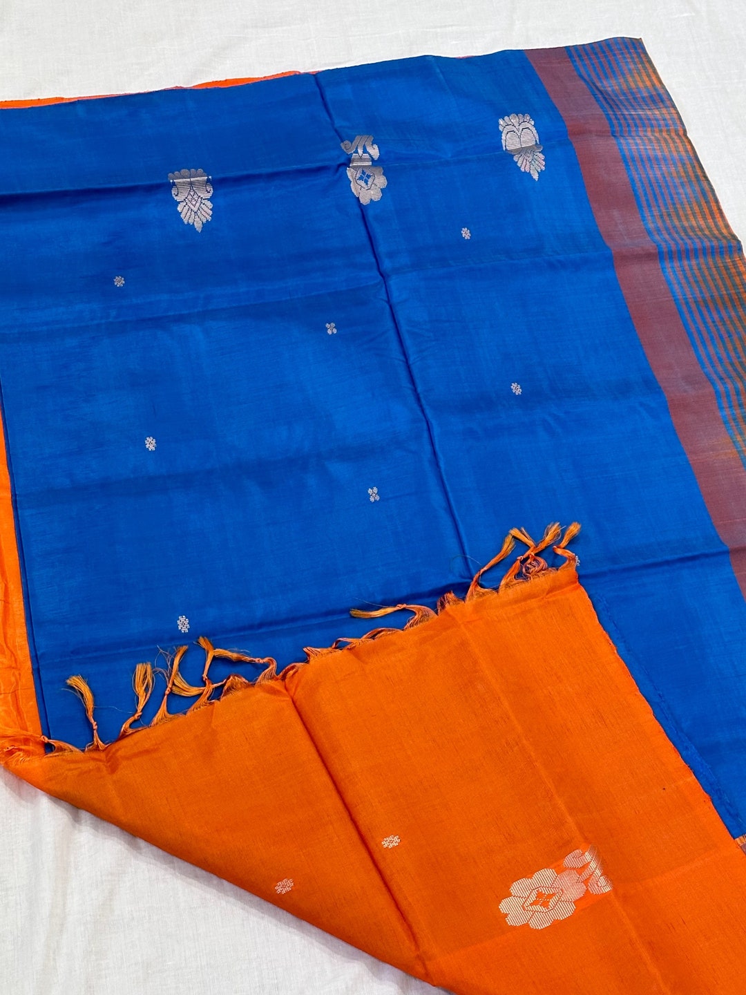 Vegan Silk Saree Vazhai Pattu Saree Vegan Silk Handloom Etsy