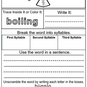 Matter and Its Interactions Science Vocabulary - Etsy
