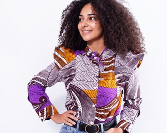 kitenge blouse