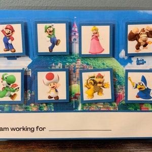 Super Mario / Token-Tafel