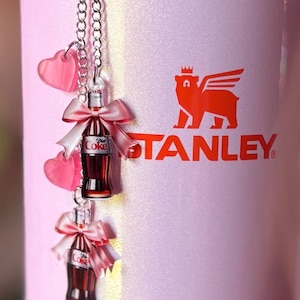 Diet Coca straw charm