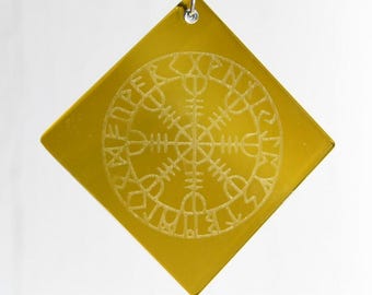 Viking Wayfinder Recycled Bottle Suncatcher