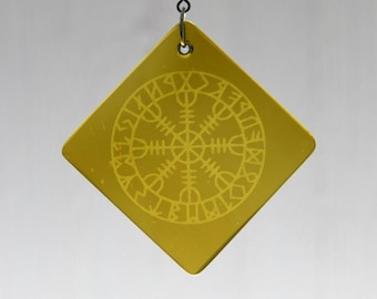 Viking Wayfinder Recycled Bottle Suncatcher