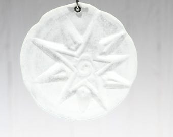 Starburst Recycled Bottle Suncatcher
