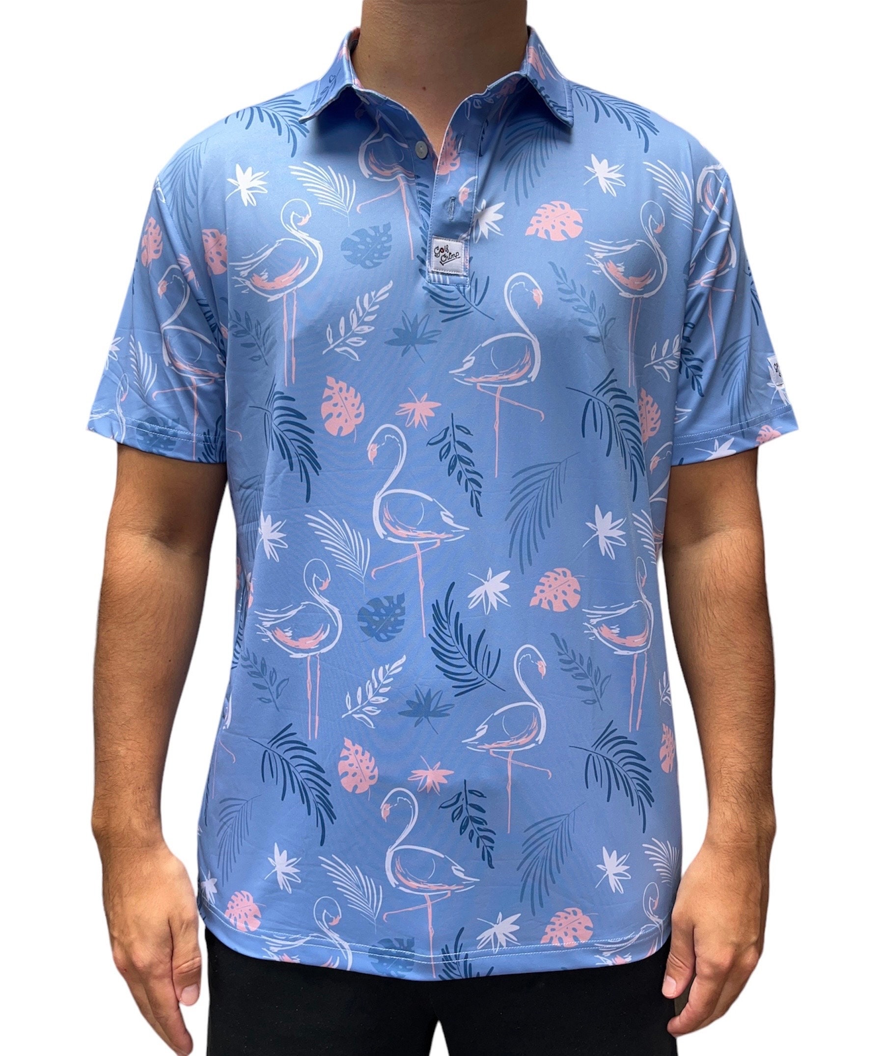 Crazy top golf shirt