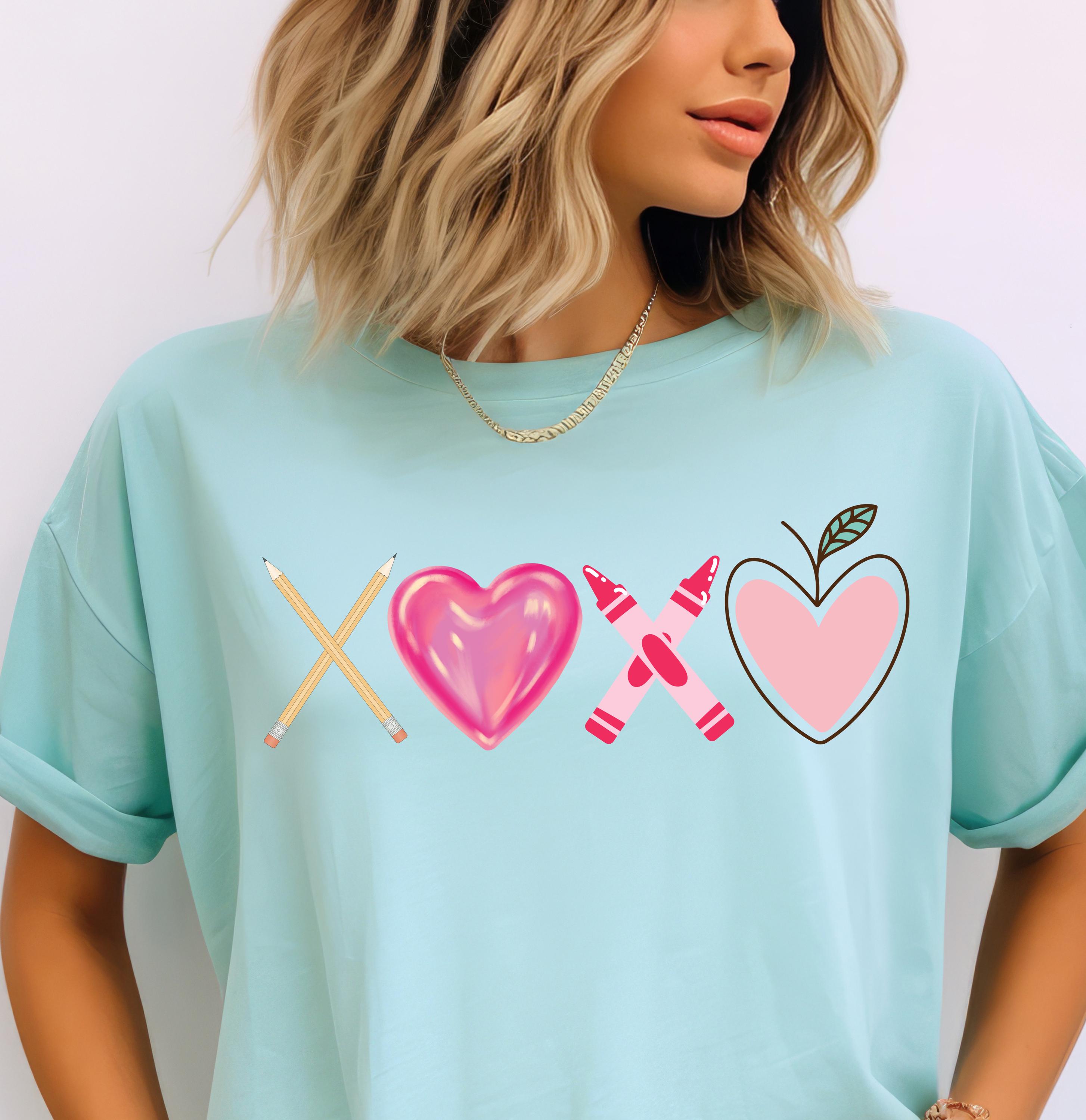 DIGITAL FILE | Instant Download | PNG | Teacher Valentine's Day | Xoxo ...