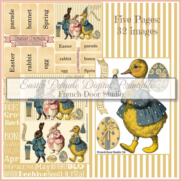 Easter Parade 2024 Digital Printable