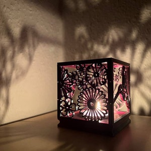 Tealight holder Flower-Colibri | Cozy nights | 100% Biodegradable