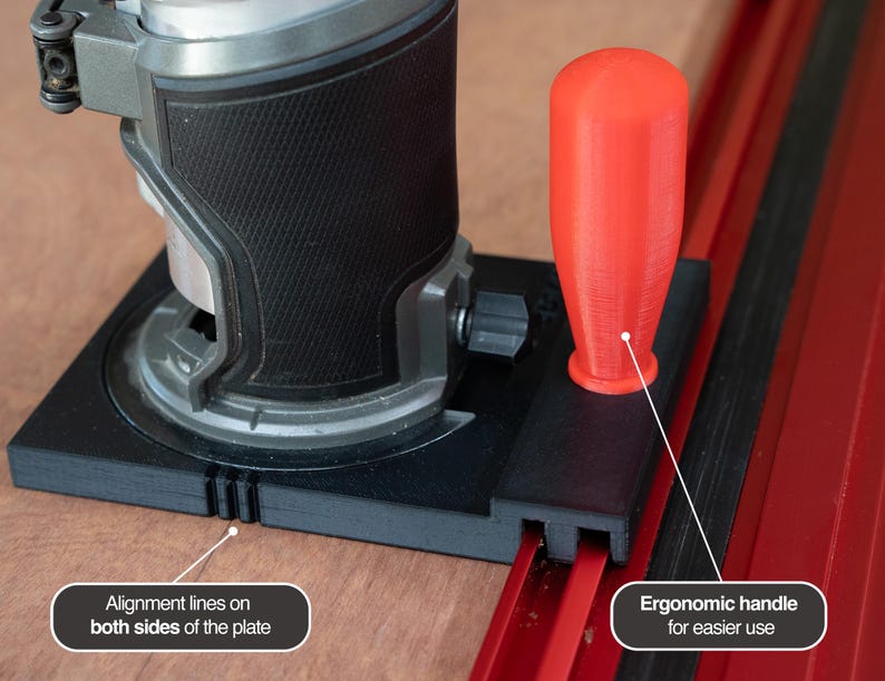 Milwaukee Router Track Adapter Kit: Works With Makita/festool Guide ...