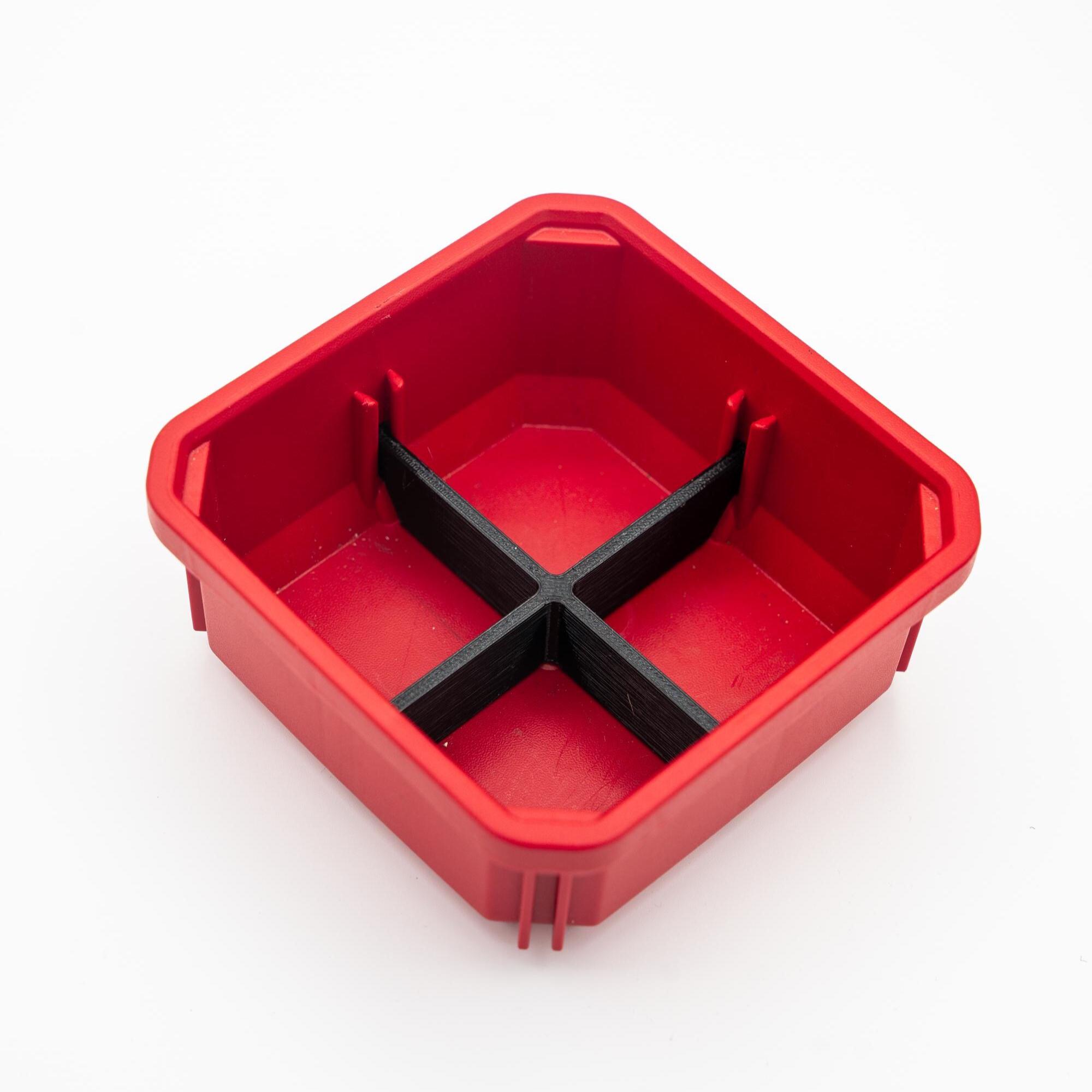 PACKOUT 10 x 10 cm ロープロファイルビン対応ネストトレイ | 3D 