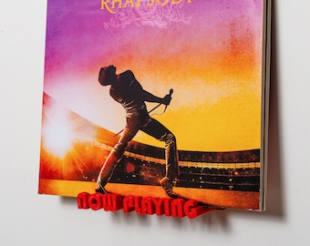 Vinyl Holder Wall Mount 'Now Playing' | 3D Printed - Display Your Favourite Records in Style