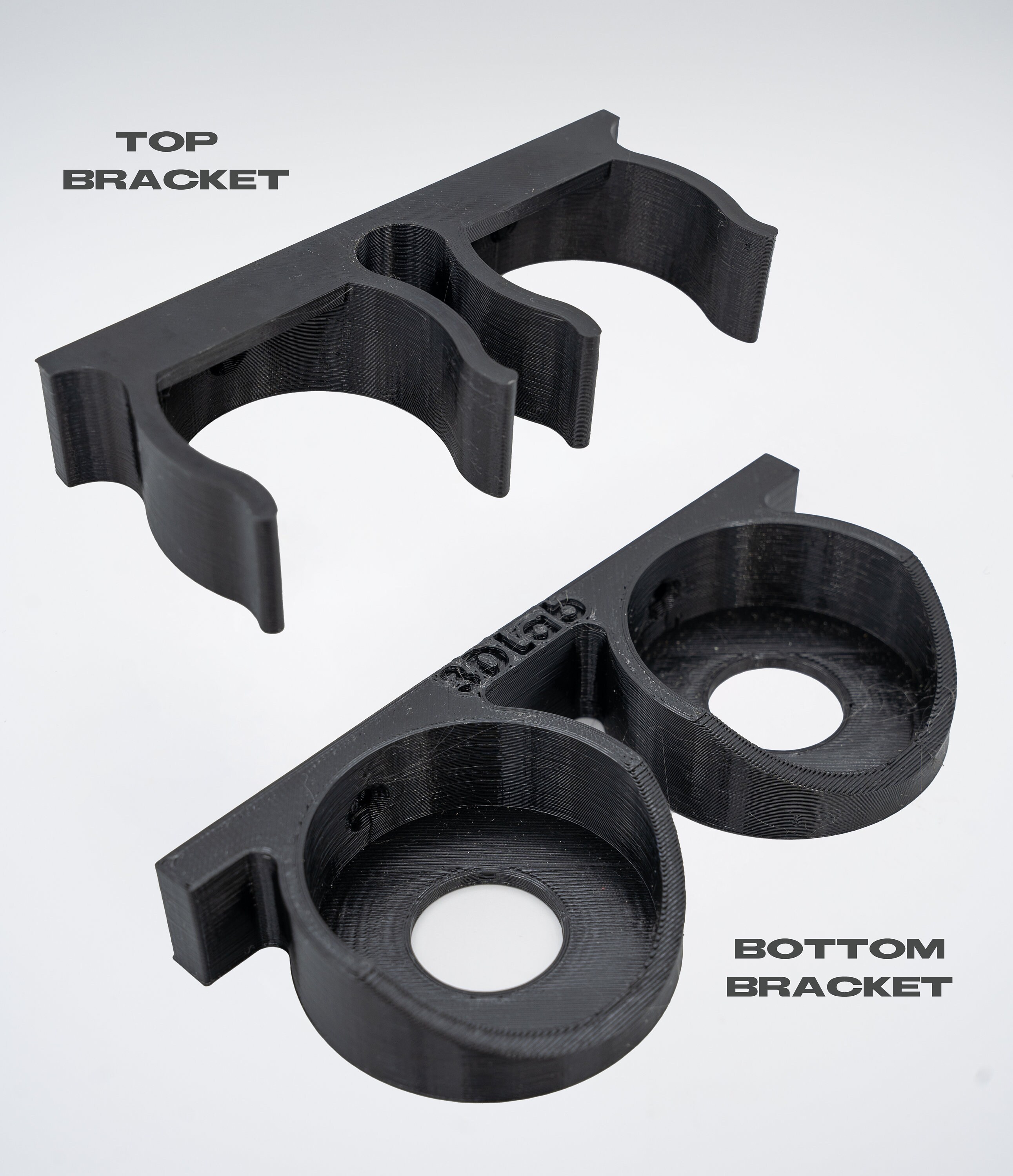 Caulk/silicone Tube and Gun Holders 3D Printed Handy Wallmounted