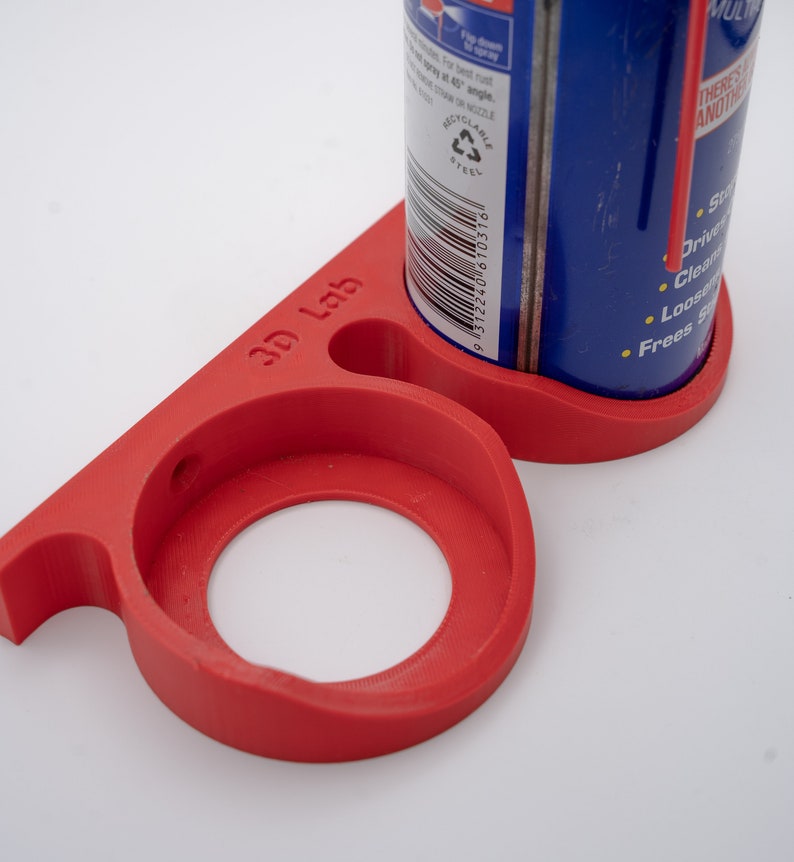 Spray Can Holders 3D Printed Handy Wallmounted Organiser for Vans