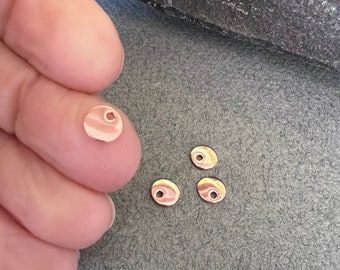 Mini Copper Disk Blanks: 1/4 Inch