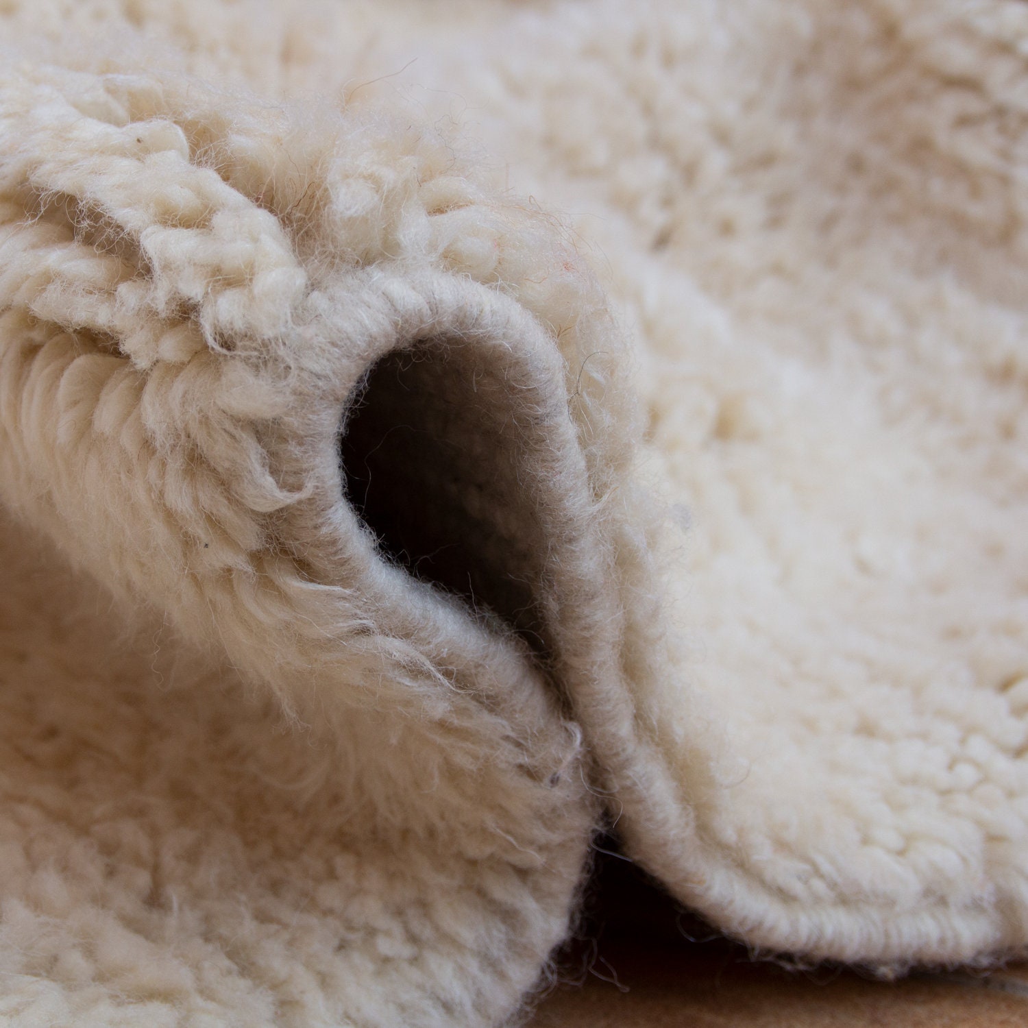 Green Abstract Rug With Mid Century Modern Rug Pattern Handmade of ...