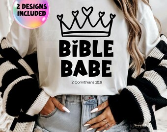 Bibel Babe PNG: Christliche Sprüche 31 Frau Clipart (digitaler Download)