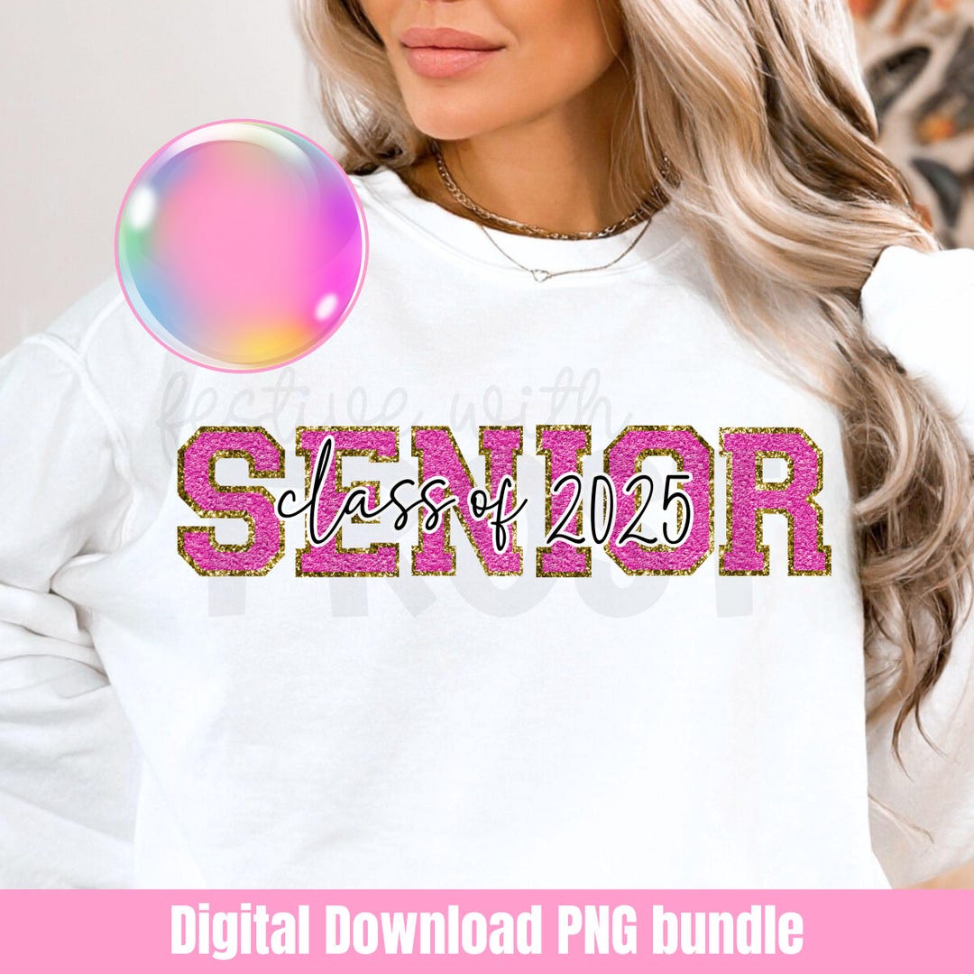 Seniors 2025 PNG Class of 2025 Graduation Clipart Senior Girl High