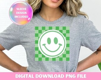 Retro St Patrick's Day Shirt Design: Lucky Shamrock PNG (Digital Download)