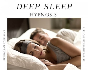 Deep Sleep Hypnotherapy: Anti-Insomnia Self Hypnosis Audio (MP3)