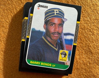 1987 Baseball Card Team Set | 1987 Topps Baseball Team Collection | MLB Trading Cards | Vintage Baseball Cards | Old Baseball Memorabilia