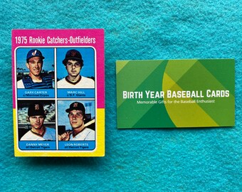 1975 Topps Carter Hill Meyer and Roberts Rookie Card #620 | 1975 Topps Rookie Card | Topps Baseball Card Carter Hill Meyer and Roberts #620