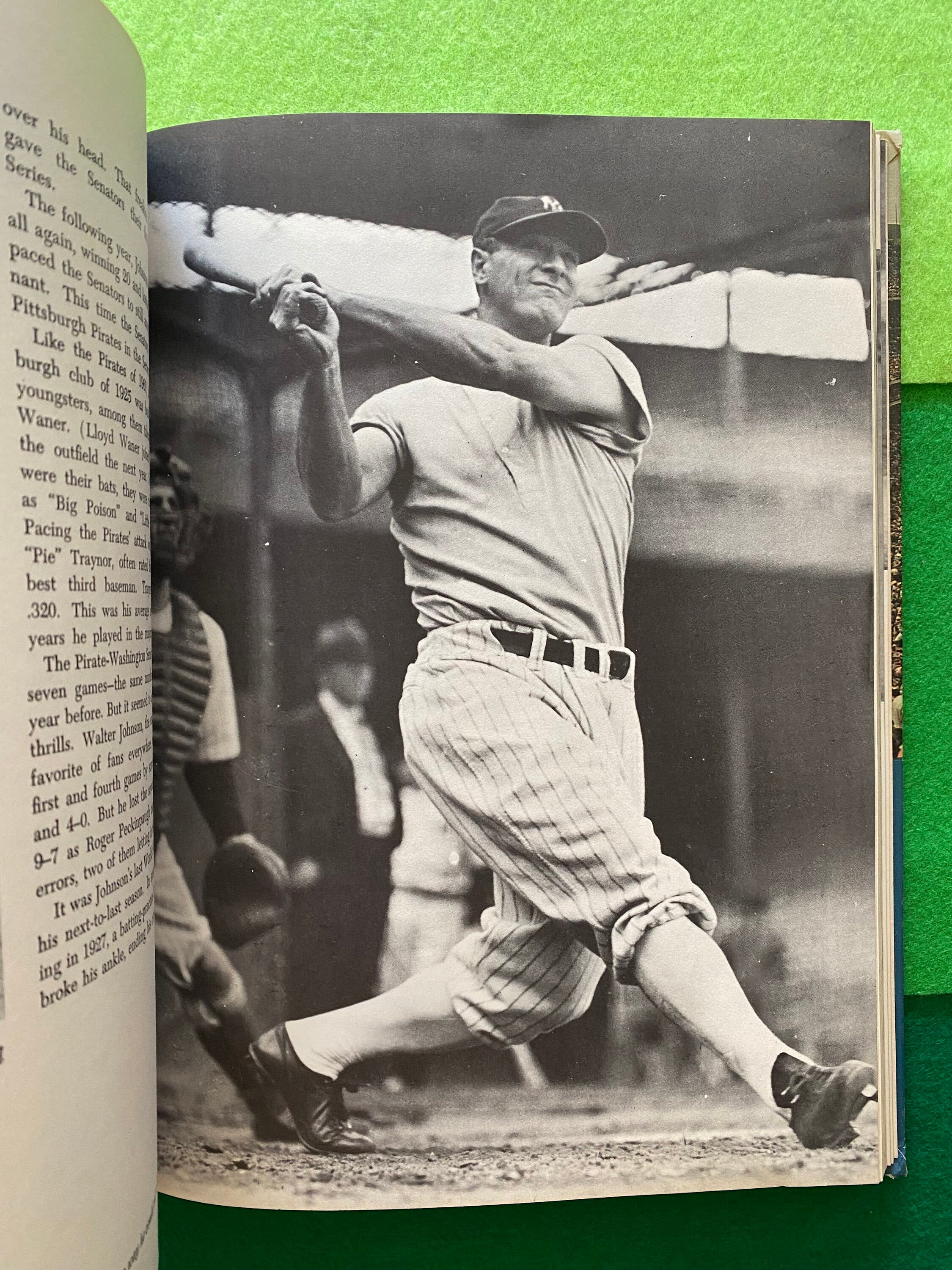 The Story of Baseball by John M Rosenburg Baseball History Book