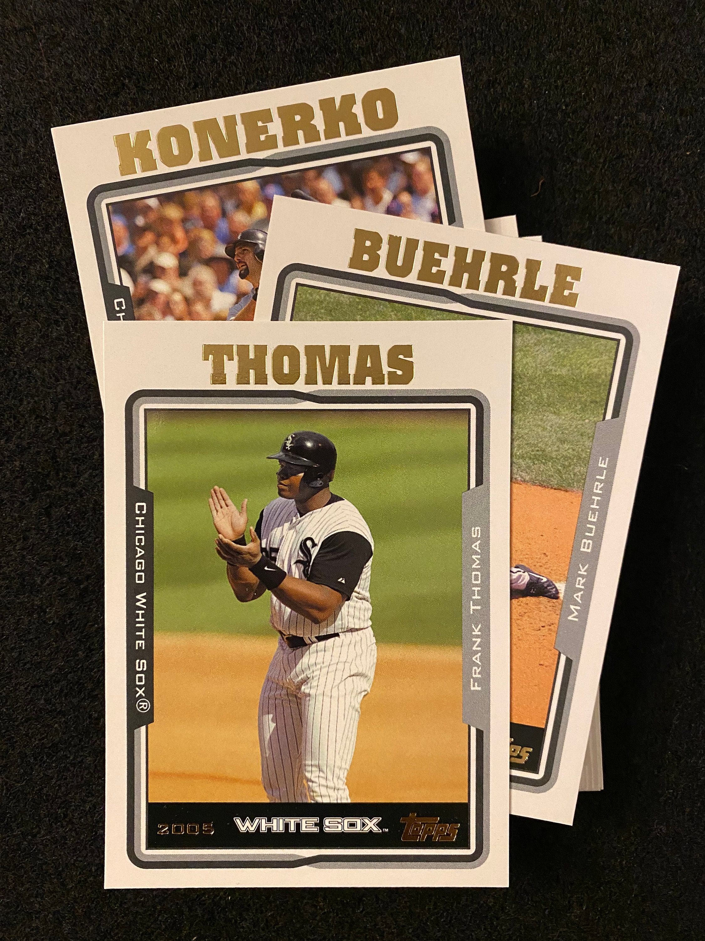 TOPPS 2005 Chicago White Sox World Series Commemorative Baseball Card Set 55