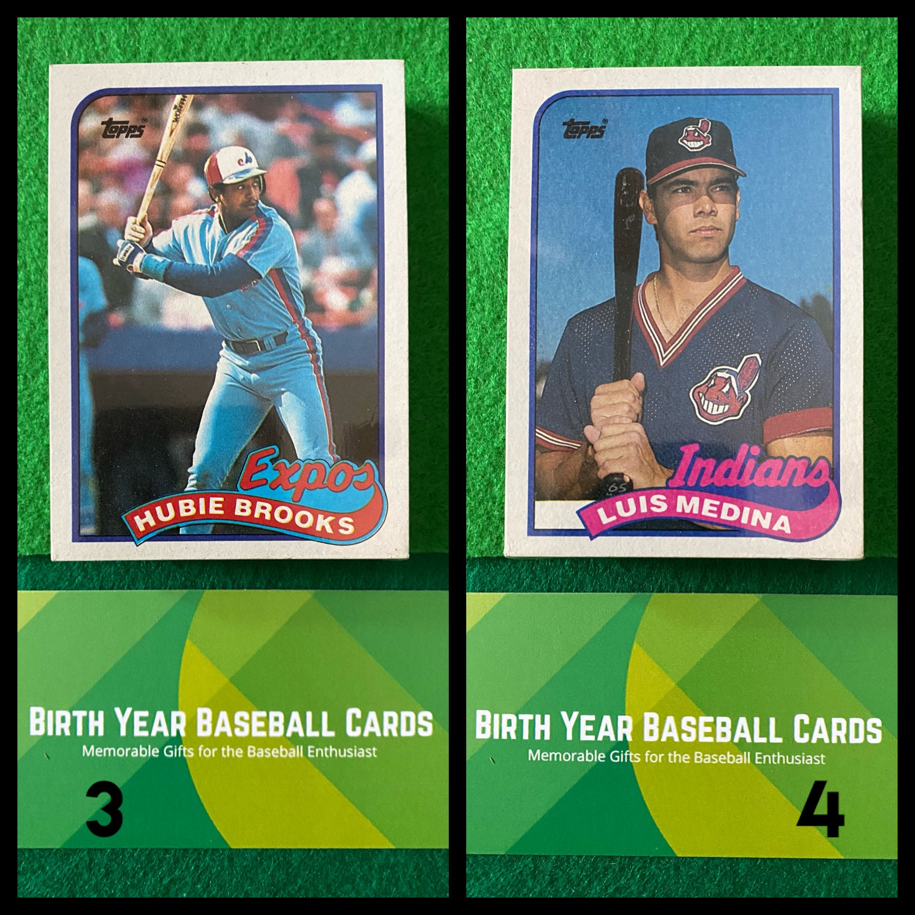 1989 Factory Sealed and Unopened Baseball Cello Packs Vintage Baseball