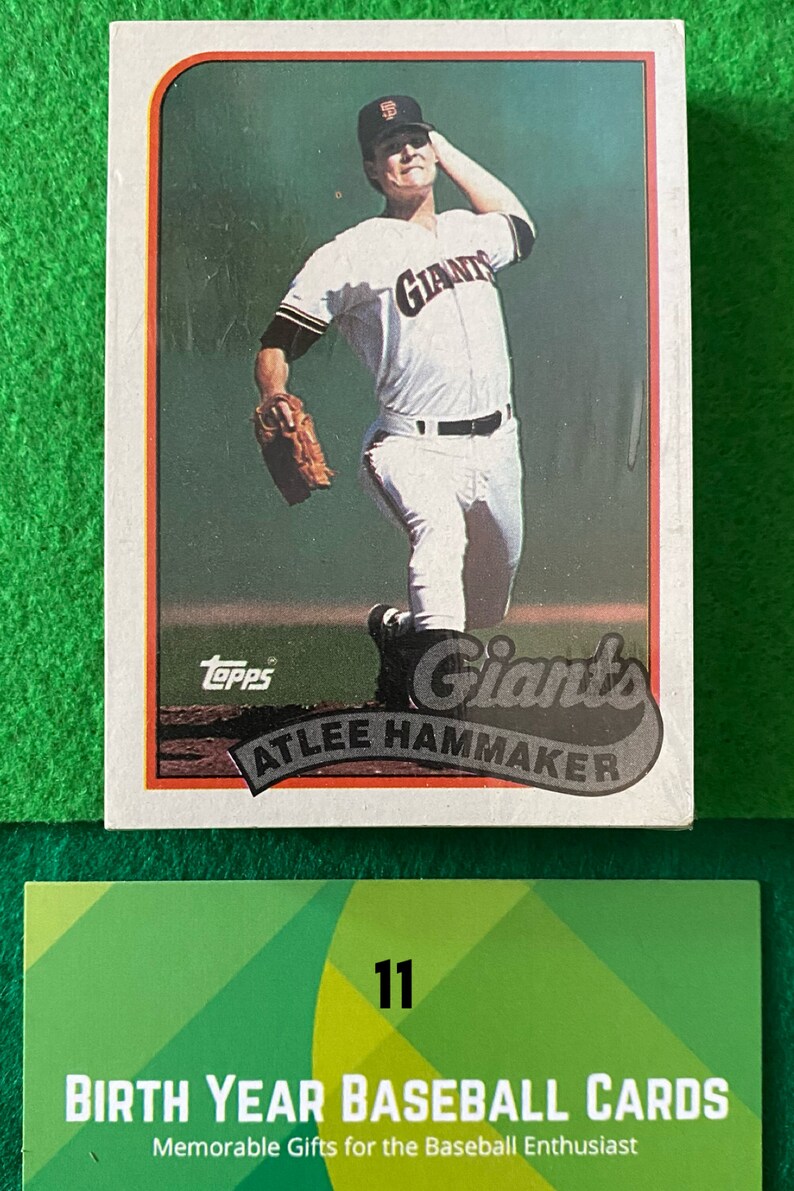 1989 Factory Sealed and Unopened Baseball Cello Packs Vintage Baseball