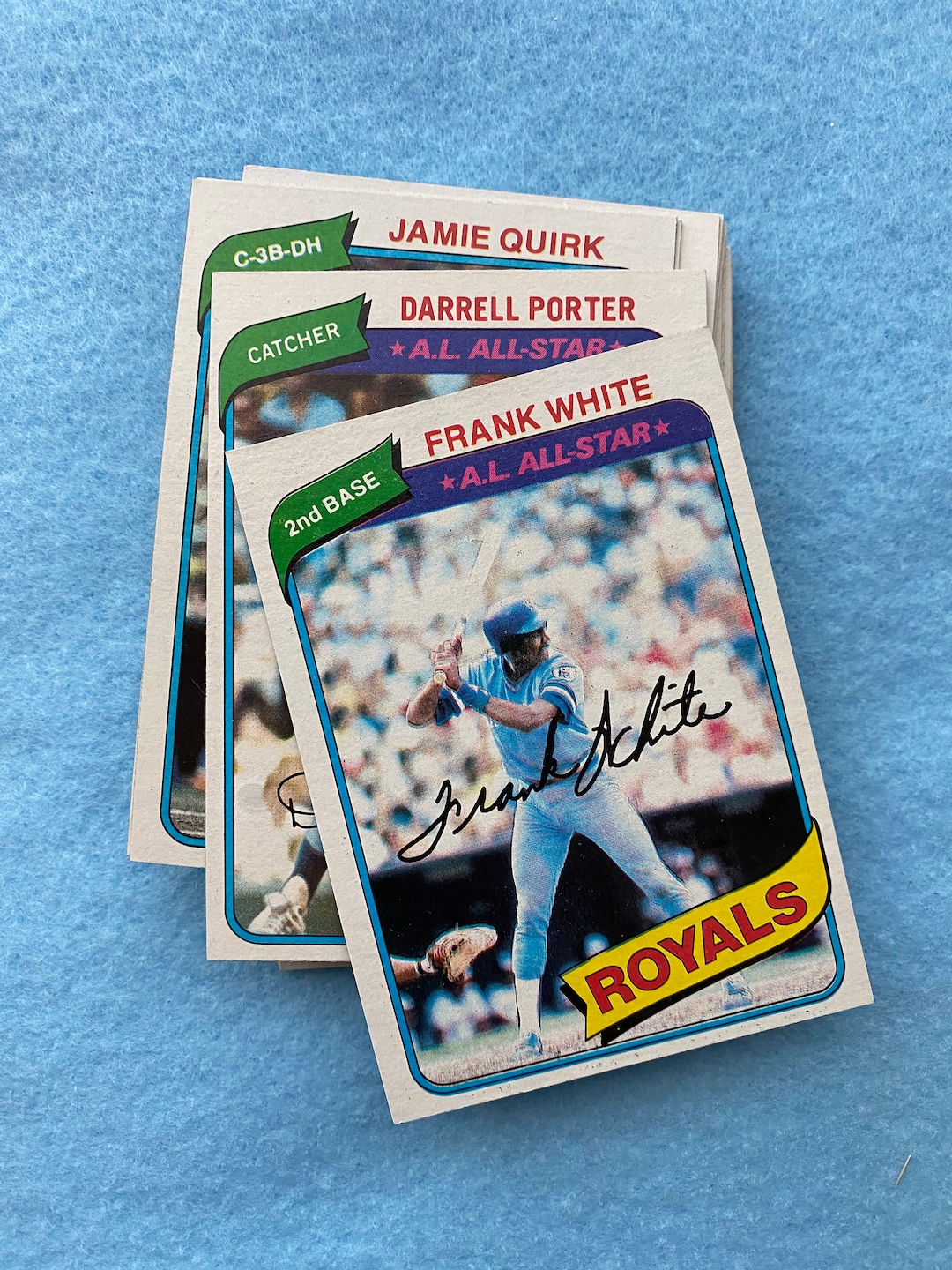 1980 Baseball Card Team Set 1980 Topps Baseball Team Collection MLB Trading Cards Vintage