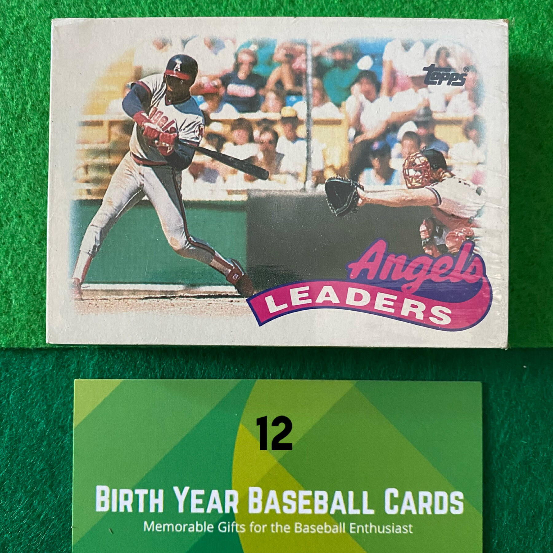 1989 Factory Sealed and Unopened Baseball Cello Packs Vintage Baseball