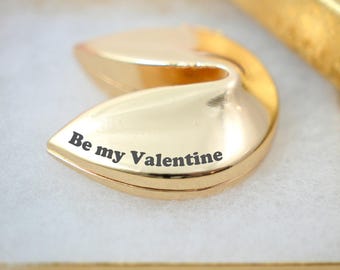 Personalized Fortune Cookie, Be My Valentine, Romantic Valentine’s Day Keepsake, Custom Fortune Cookie Valentine, Personalized Love Message