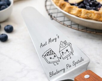 Personalized Pie Spatula, Custom Pie Server Gif for Mom, Mother's Day, Birthday or Holiday for Bakers and Pie Lovers