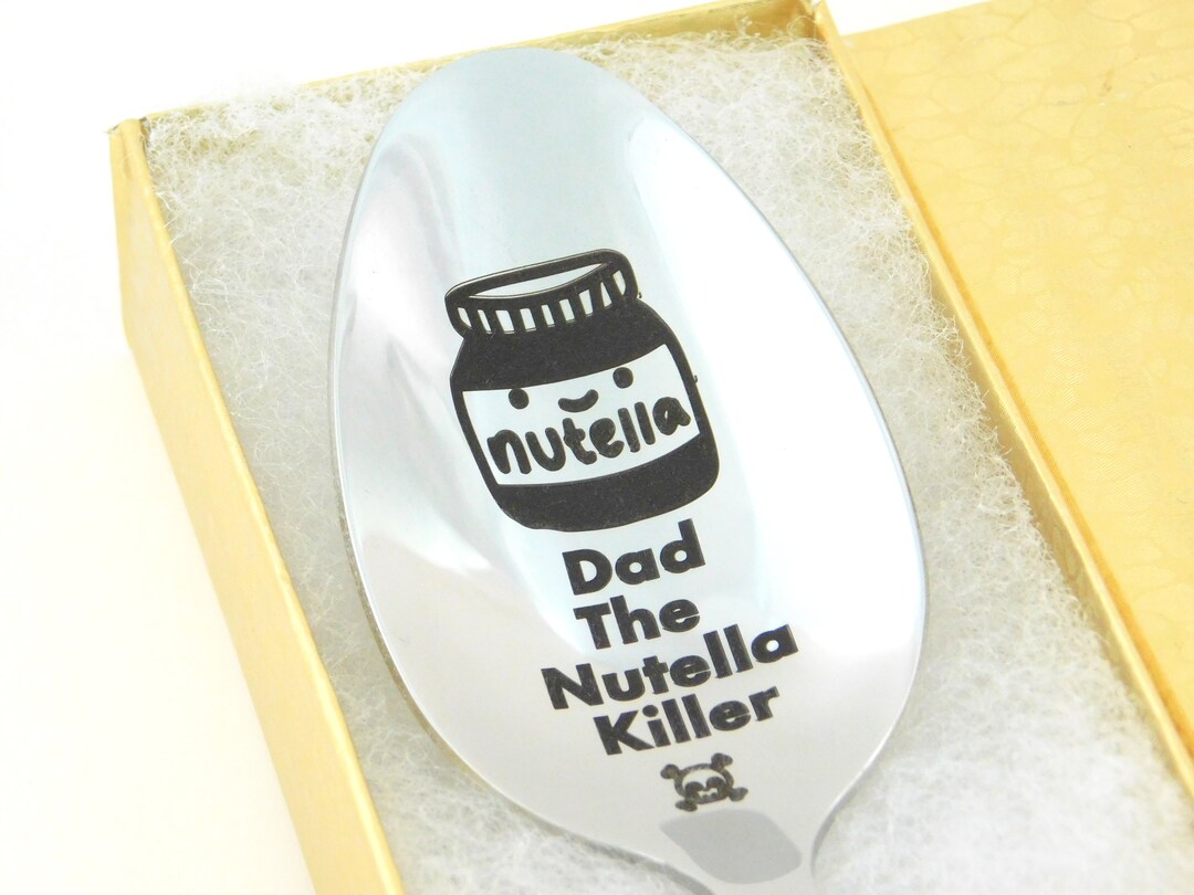Personalized Nutella Spoons, Custom Spoons, Nutella Spoon, Engraved