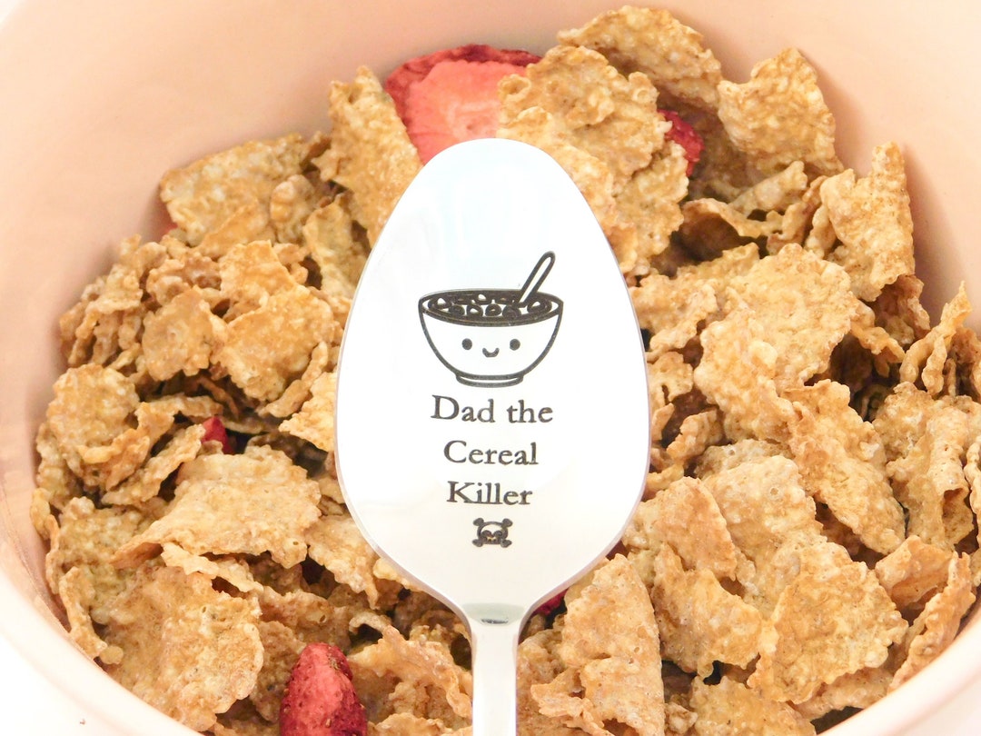 Personalized Cereal Spoons, Custom Name Spoon, Cute Cereal Spoon ...