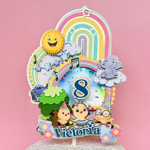 Canticos Cake Topper, canticos party, canticos birthday