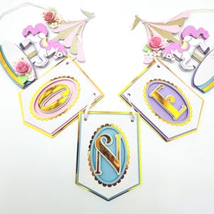 Carrousel One Banner, Carnival One Banner, Carrousel Birthday Decorations, Carrousel Party Decorations, Carnival Party Decoration
