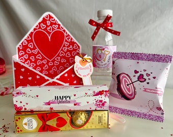 Handmade Valentine's Day Gift Envelopes, Party Favors