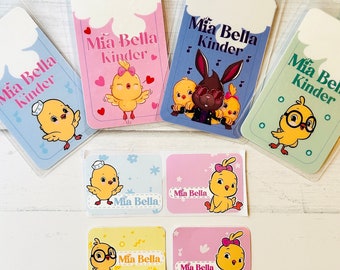 Back to School personalized stickers