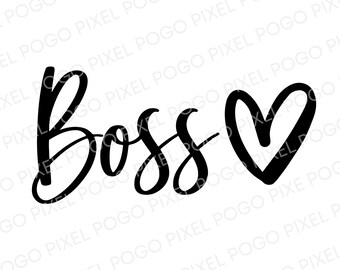 Boss SVG, girl boss svg, boss svg, boss lady svg, hustle svg, boss babe svg, motivational svg, inspirational svg, svg files, svg, mom svg