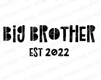 Big Brother SVG, big bro svg, little brother svg, baby announcement, big brother, pregnancy svg, brother svg, new baby svg