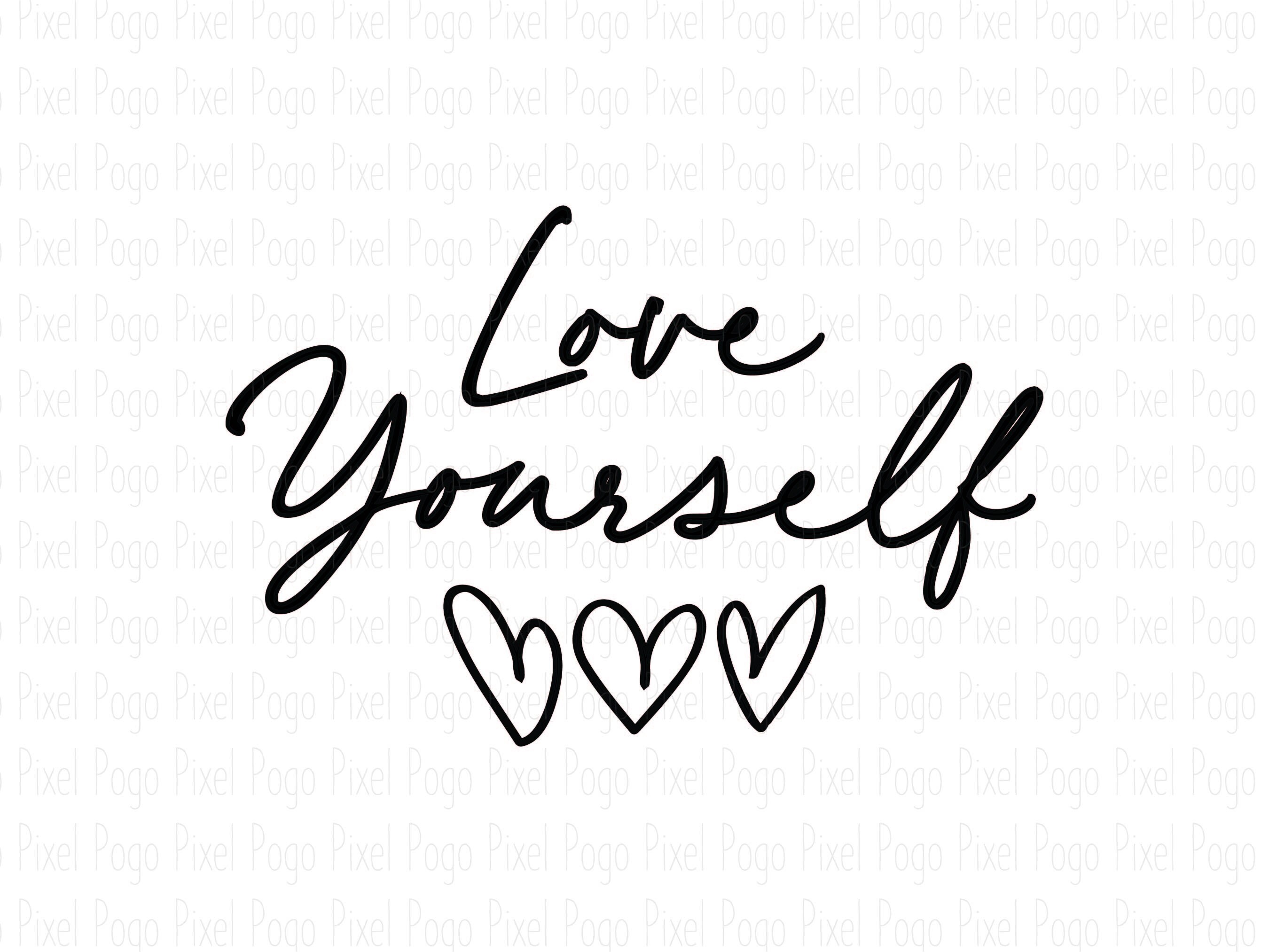 Craft Supplies & Tools Self Love svg Mental Health svg SVG For Cricut ...