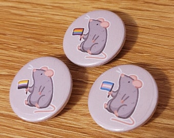 Pride Rat Badges