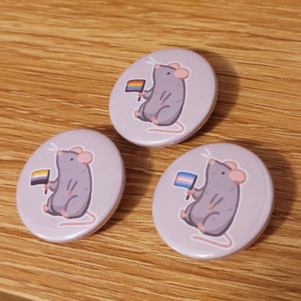 Pride Rat Badges