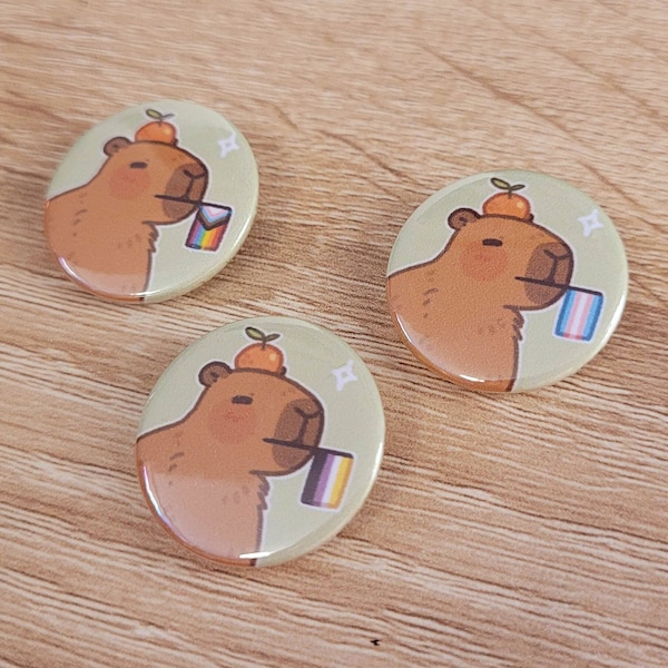 Insignes de fierté Capybara